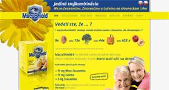 Desktop Screenshot of macushield.sk